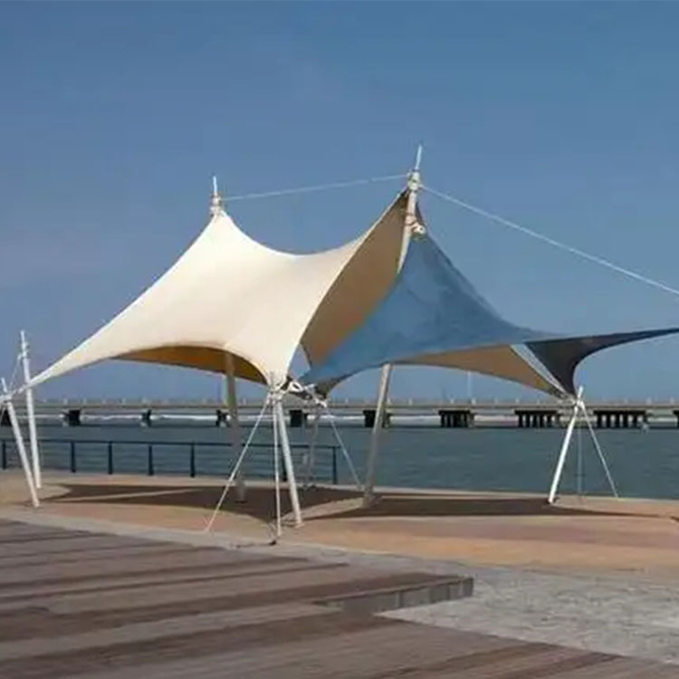 蒲江县膜结构景观棚