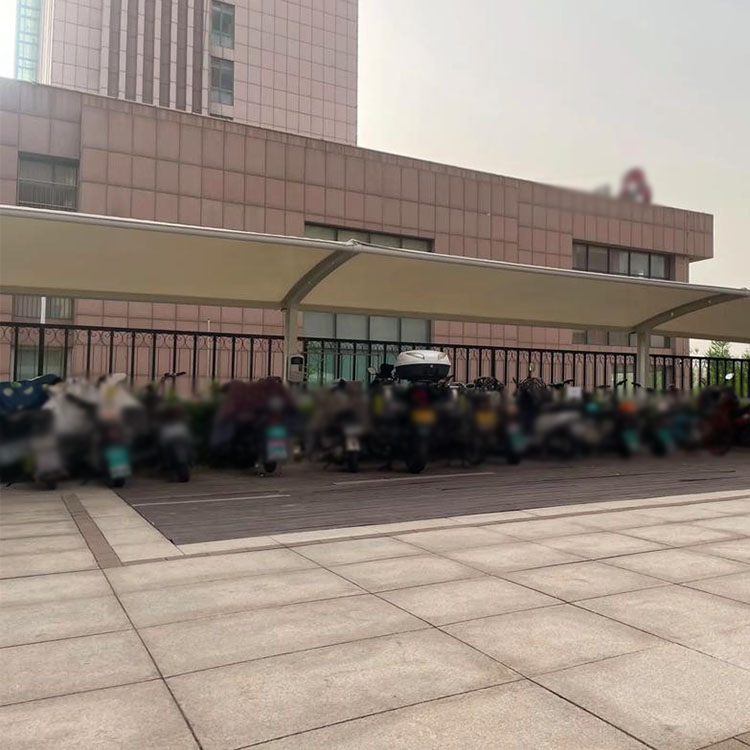 蒲江县膜结构电动车棚